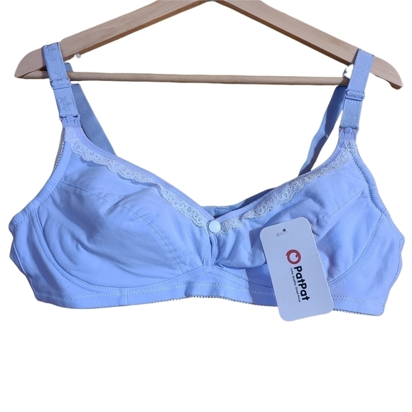 Patpat lavender lace front  closure nursing bra - Picture 1 of 11